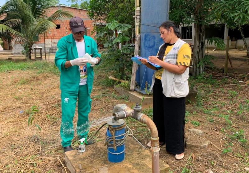 FVS-RCP reforça a importância do monitoramento da qualidade da água para consumo humano no Amazonas