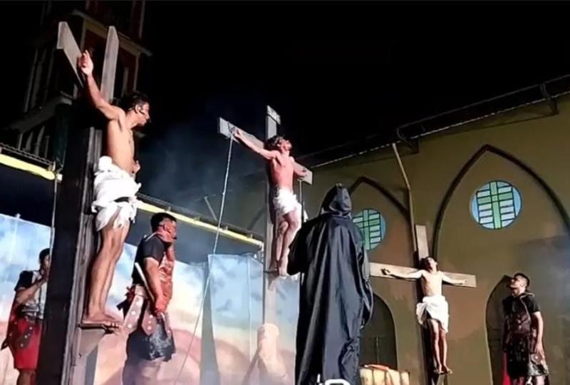 Paróquia de Nossa Senhora de Lourdes se prepara para a encenação da Paixão de Cristo 2025