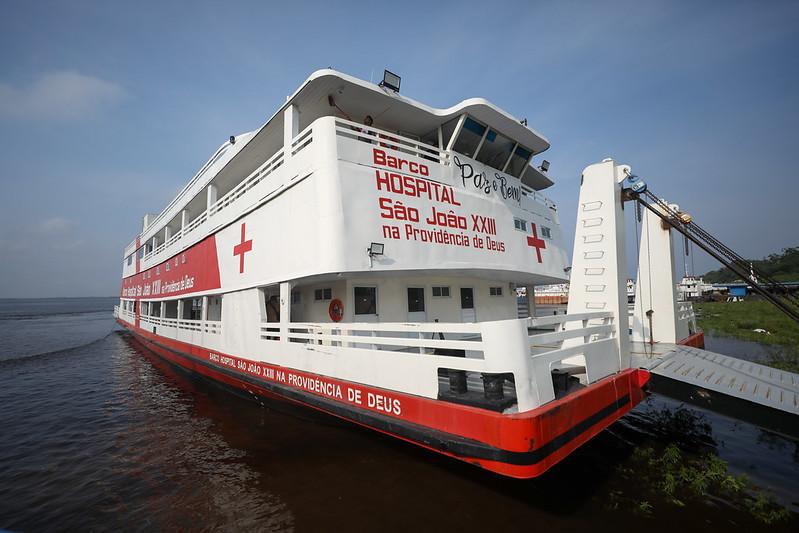 Barco Hospital São João XXIII conclui 8ª expedição com mais de 8 mil atendimentos em Itacoatiara