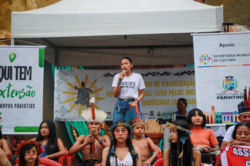 Secretaria de Cultura reforça parceria no VI Encontro de Valorização dos Povos Indígenas em Parintins