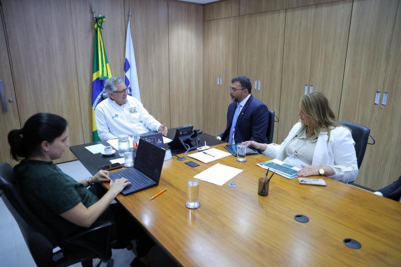 Governador Wilson Lima solicita apoio do ministro da Saúde para ampliar ações no Amazonas