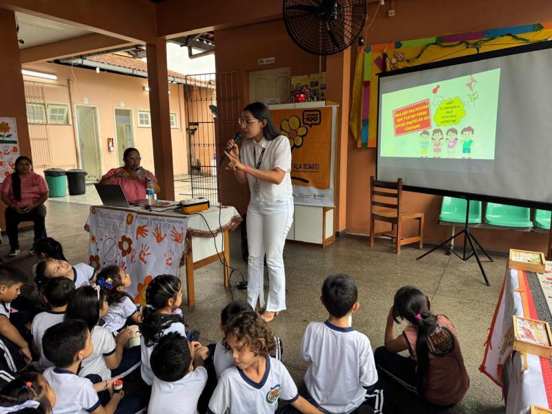 Maio Laranja: escolas estaduais recebem ciclo de palestras de combate à violência sexual de crianças e adolescentes