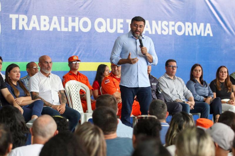 Wilson Lima entrega nova base do Corpo de Bombeiros no bairro Santa Etelvina, zona norte de Manaus