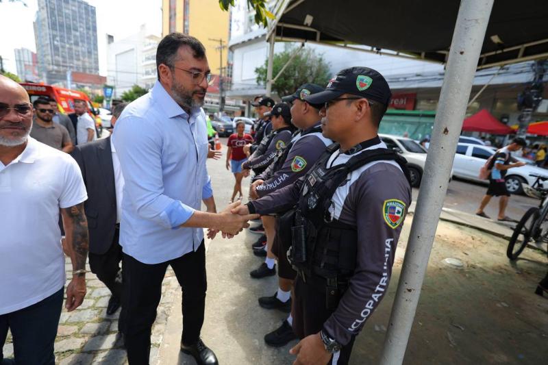 Governador Wilson Lima lança nova etapa do sistema Paredão com câmeras de reconhecimento facial em Manaus