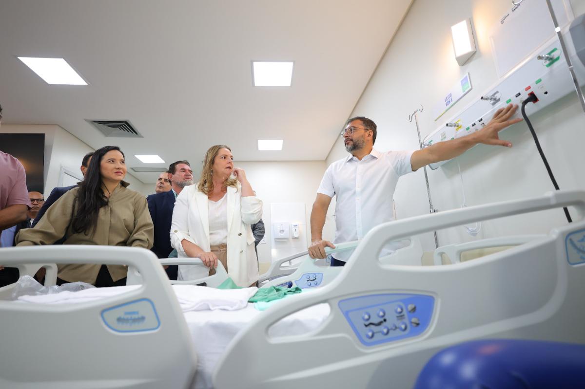 Wilson Lima entrega nova Unidade de Internação no Hospital 28 de Agosto
