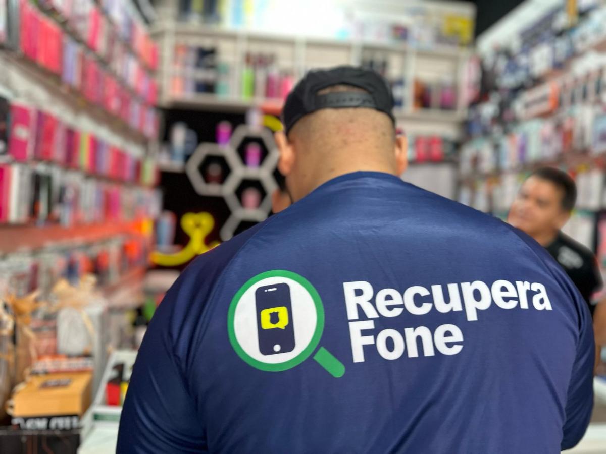 Roubo de celular cai 21% com recuperação de mais de 6 mil aparelhos