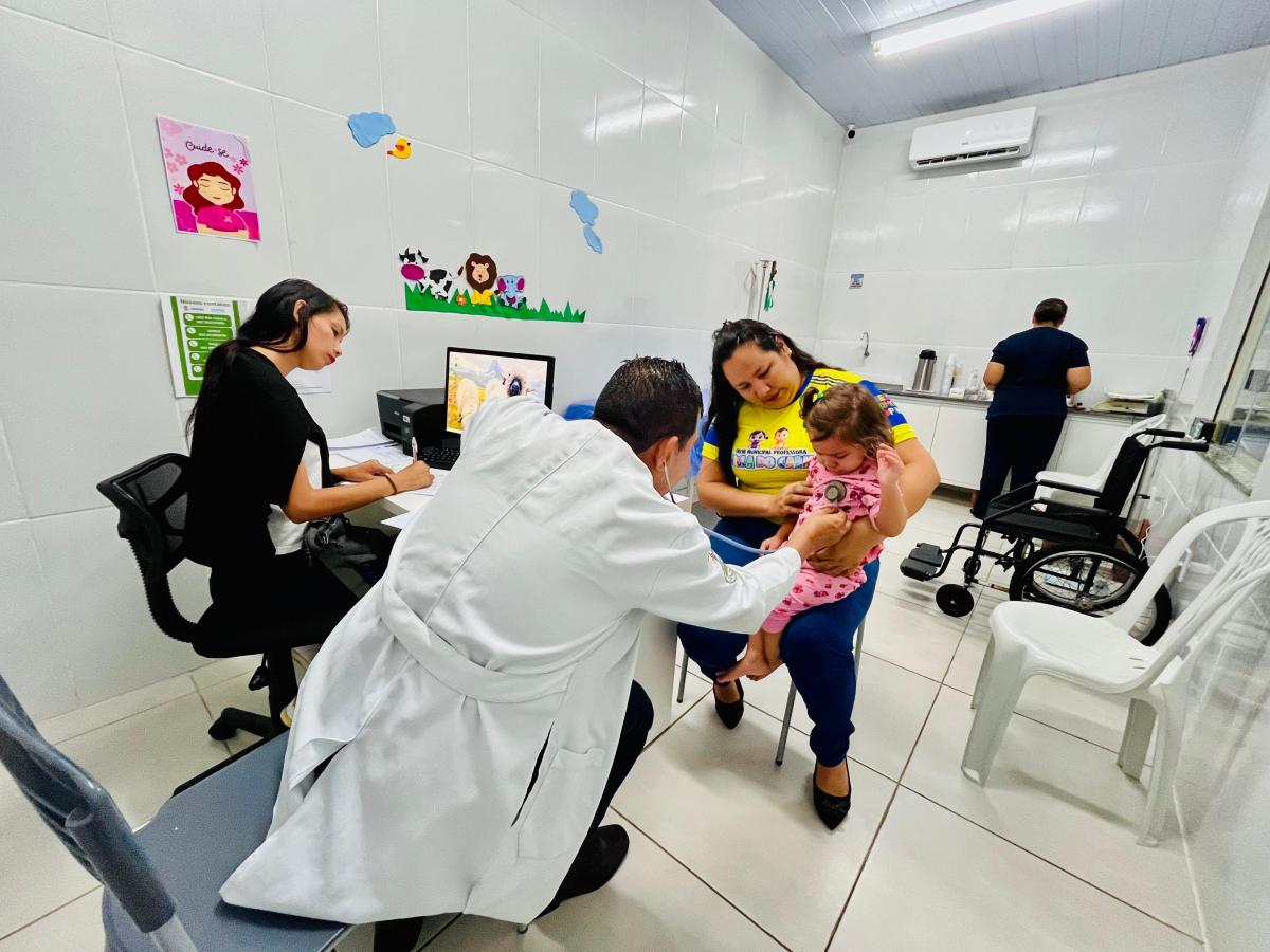 Crianças da Creche Paula do Carmo recebem atendimento especializado