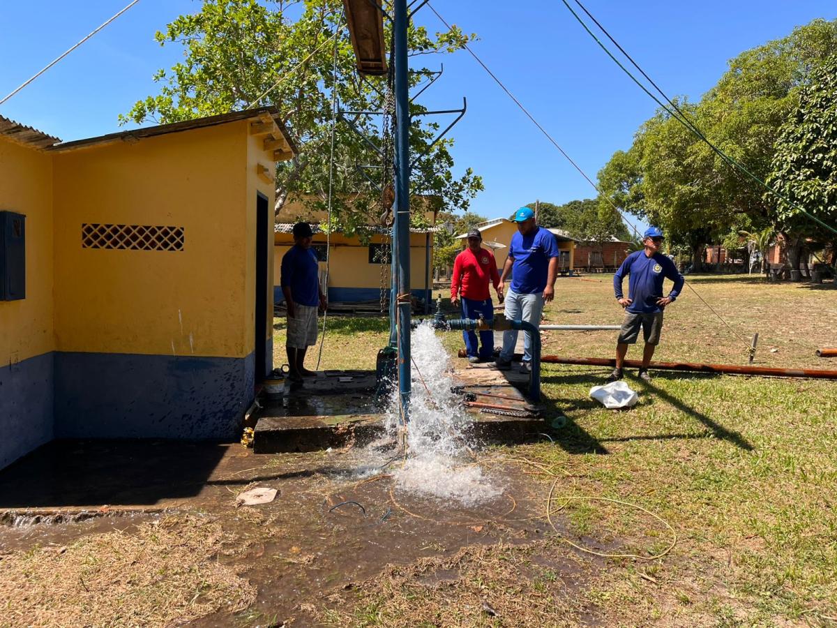 SAAE executa melhorias no abastecimento de água do Mocambo