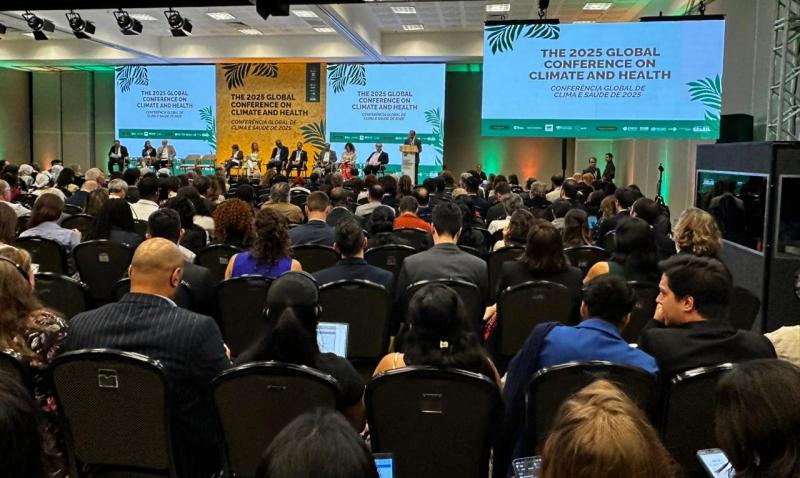 FVS-RCP participa da Conferência Global sobre Clima e Saúde de 2025, em Brasília
