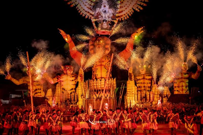 Tribos Munduruku e Muirapinima emocionam o público com espetáculos que exaltam a Amazônia, a ancestralidade e os povos originários