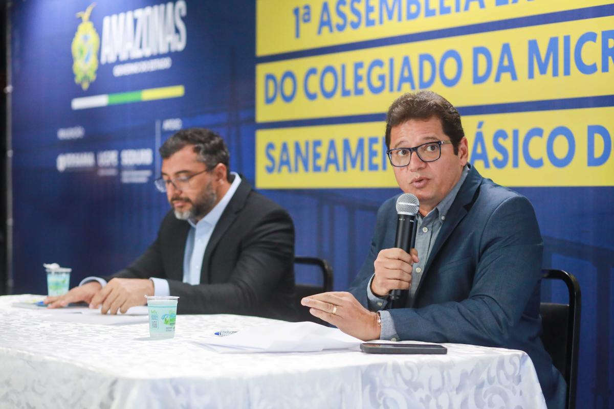 Governo do Amazonas instala a Microrregião de Saneamento Básico