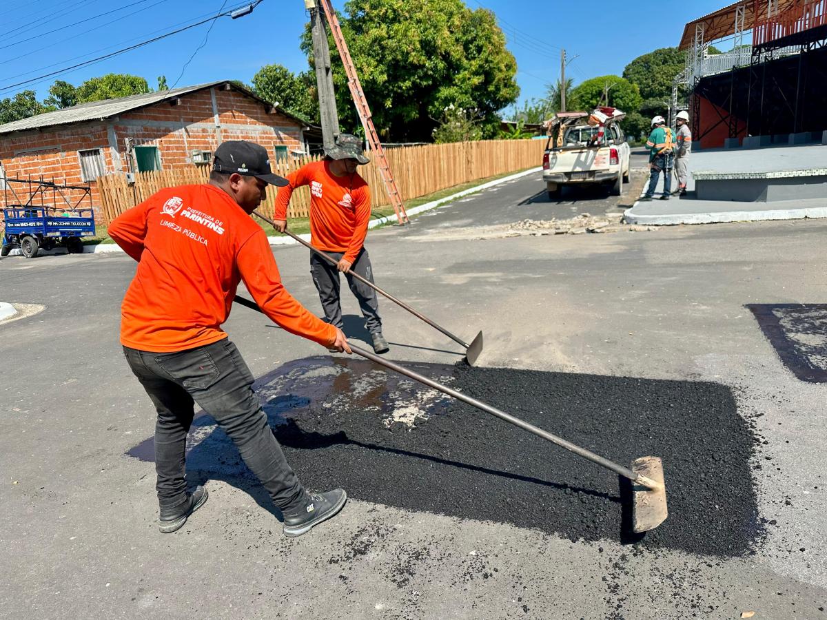 Prefeitura acompanha obras em andamento no Distrito do Mocambo
