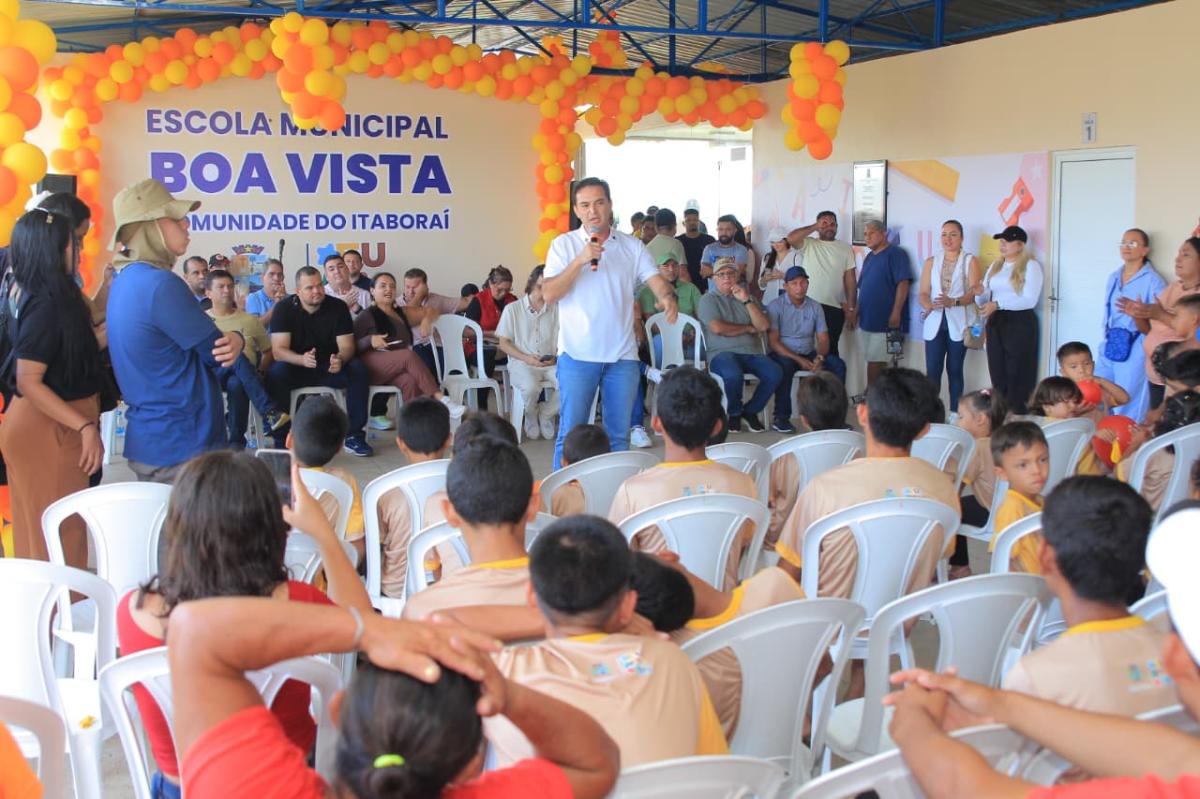Prefeitura de Parintins inaugura Escola Municipal Boa Vista
