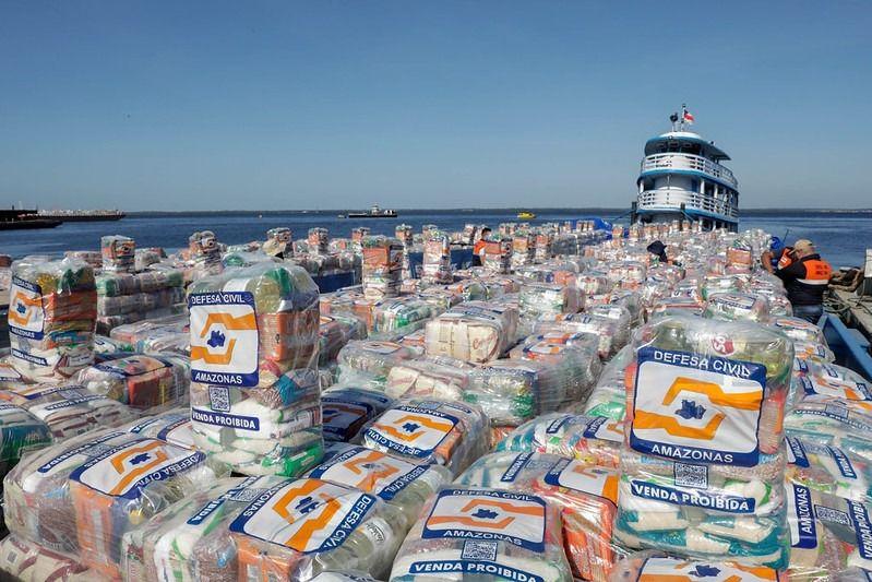 Em quatro meses, Governo do Amazonas alcança mais de 1.200 comunidades com ajuda humanitária