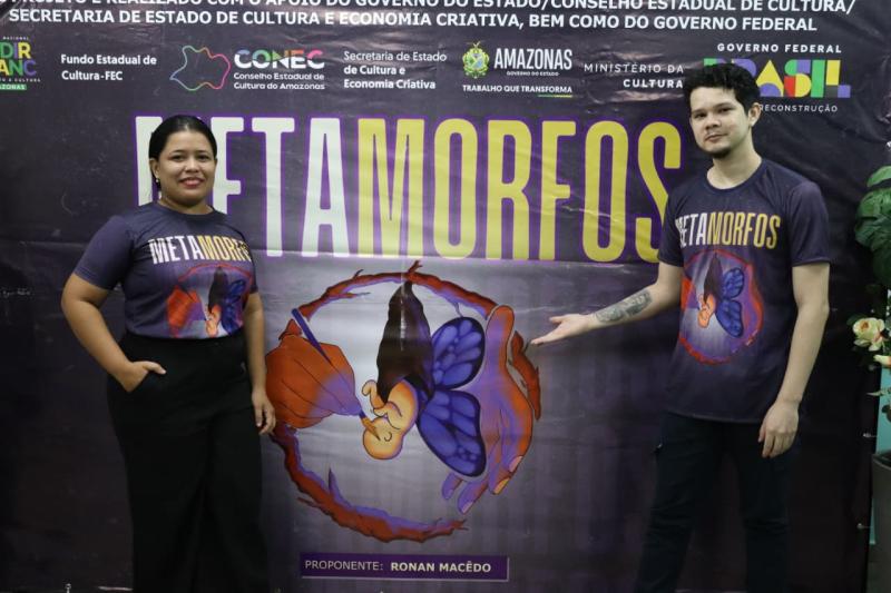 Com apoio do Governo do Estado, projeto Metamorfos leva encantaria amazônica a escolas e espaços culturais de Parintins