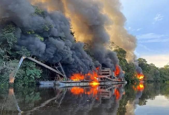 Ibama mantém combate ao garimpo ilegal no Amazonas