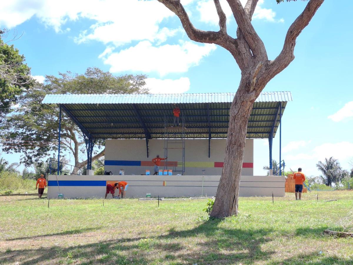 Caburi recebe melhorias na infraestrutura para o Festival de Verão de 2025
