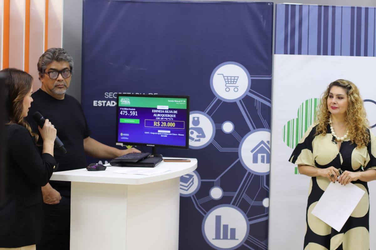 Sefaz divulga sorteados do mês na Nota Fiscal Amazonense