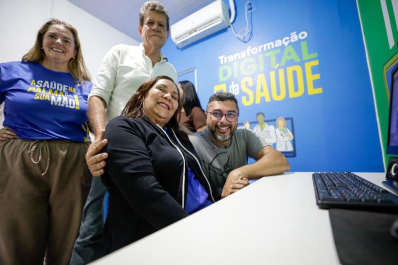 Wilson Lima acompanha mutirão de cirurgias e inaugura Telessaúde em Presidente Figueiredo