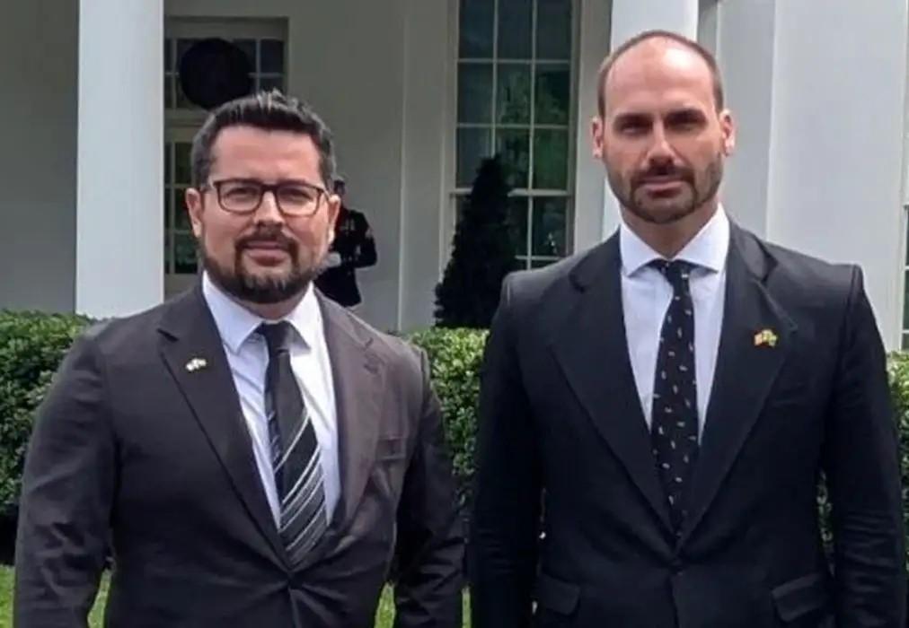 PGR denuncia Eduardo Bolsonaro e Paulo Figueiredo por coação