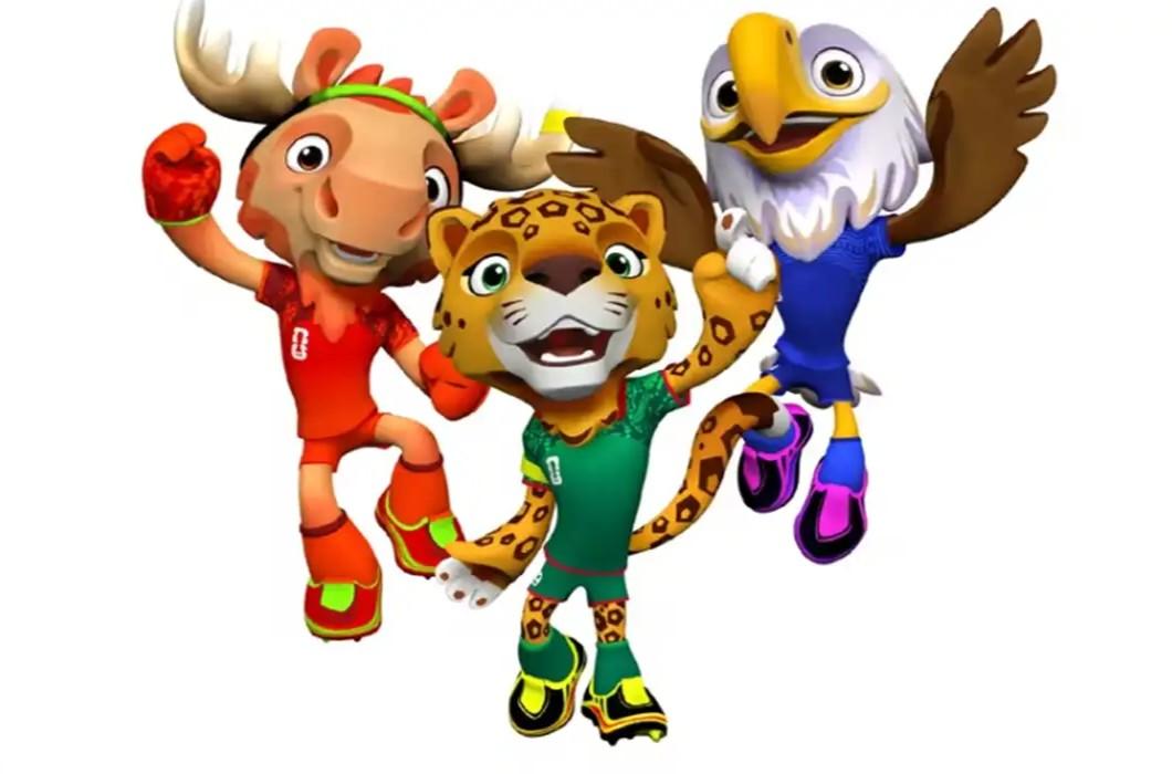 Fifa apresenta trio de mascotes para a Copa do Mundo de 2026