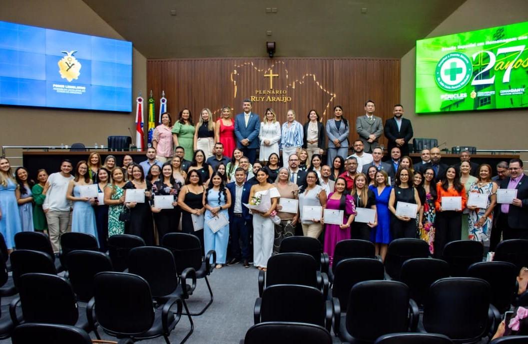 HPS Platão Araújo completa 19 anos e é homenageado na Aleam