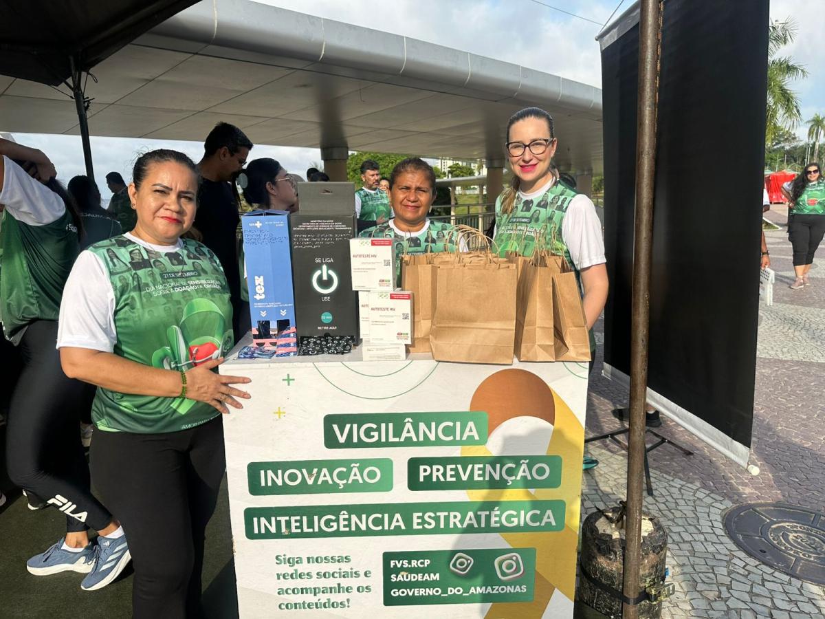 Doação de órgãos: FVS-RCP reforça prevenção das hepatites virais