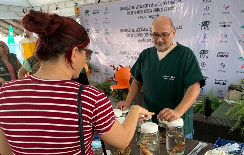 Expoagro 2025: FVS-RCP transforma espaço de prevenção em saúde e aprendizado