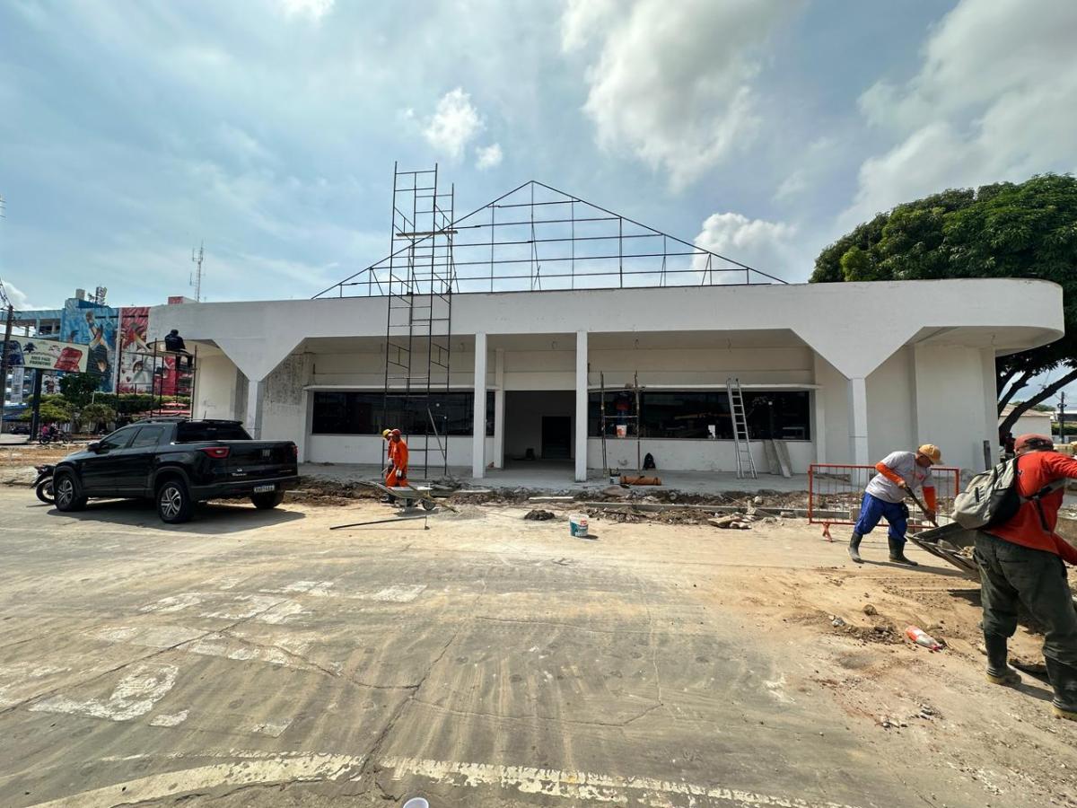 Obra da Casa da Cultura de Parintins entra na fase final