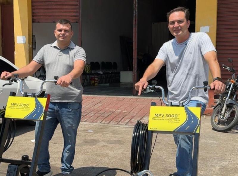 Prefeitura de Parintins adquire novos equipamentos para sinalização no trânsito