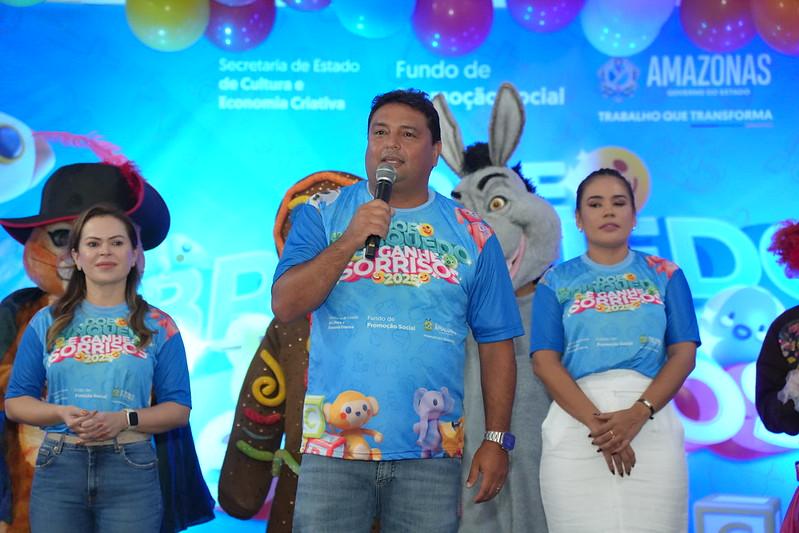 Governo do Amazonas inicia 6º edição da campanha 'Doe Brinquedo e Ganhe Sorrisos', na zona oeste de Manaus