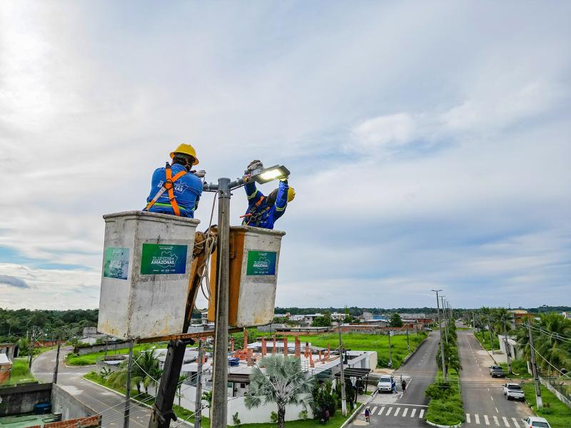 Ilumina+ promove a redução de 100 mil ton de CO2, no AM