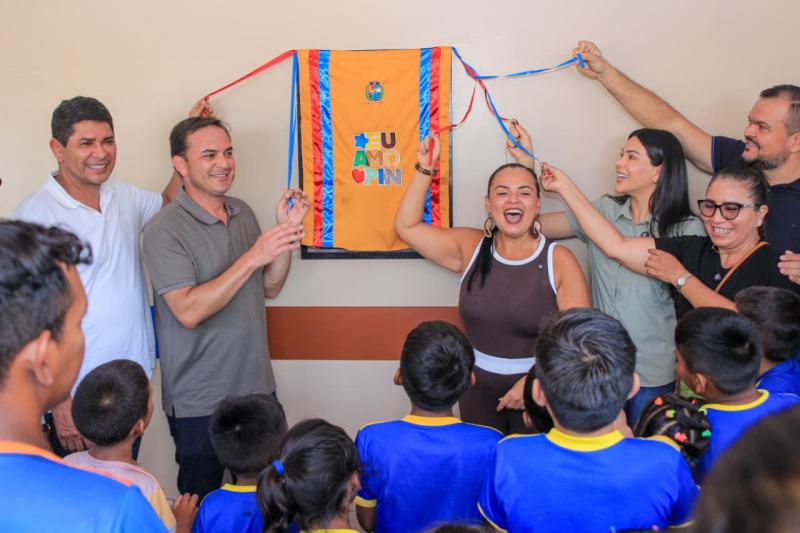 Prefeitura de Parintins inaugura Escola Municipal Manuel Nazaré Muniz na zona rural