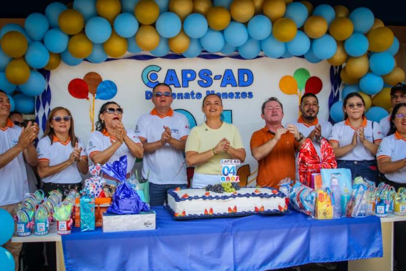 CAPS AD Dr. Renato Menezes celebra 4 anos com mais de 1.300 vidas acolhidas CAPS AD Dr. Renato Menezes celebra 4 anos com mais de 1.300 vidas acolhidas
