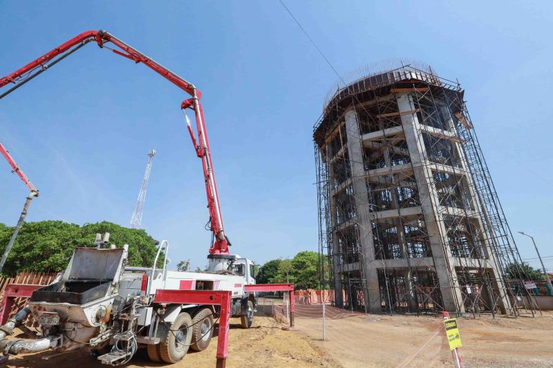 Centros de Reservação e Distribuição e novos poços do Prosai devem garantir estabilidade no abastecimento de água de Parintins