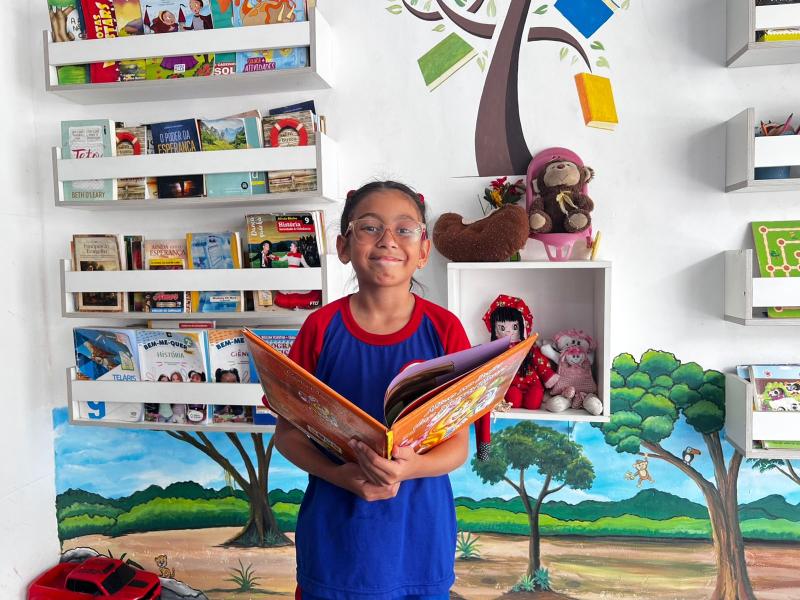 Dia Nacional do Livro: Unidades do Prato cheio incentivam o ‘Cantinho da Leitura’ Dia Nacional do Livro: Unidades do Prato cheio incentivam o ‘Cantinho da Leitura’