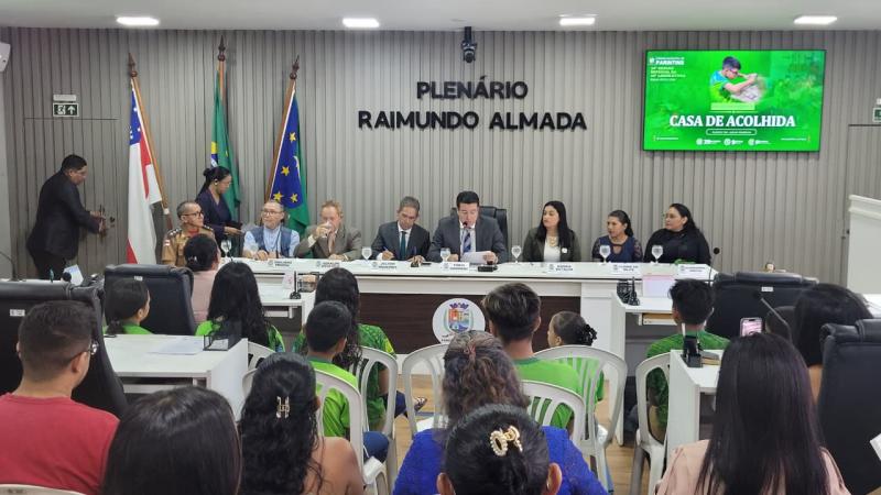 Câmara de Parintins celebra 30 anos da Casa de Acolhida Santa Rita com sessão especial