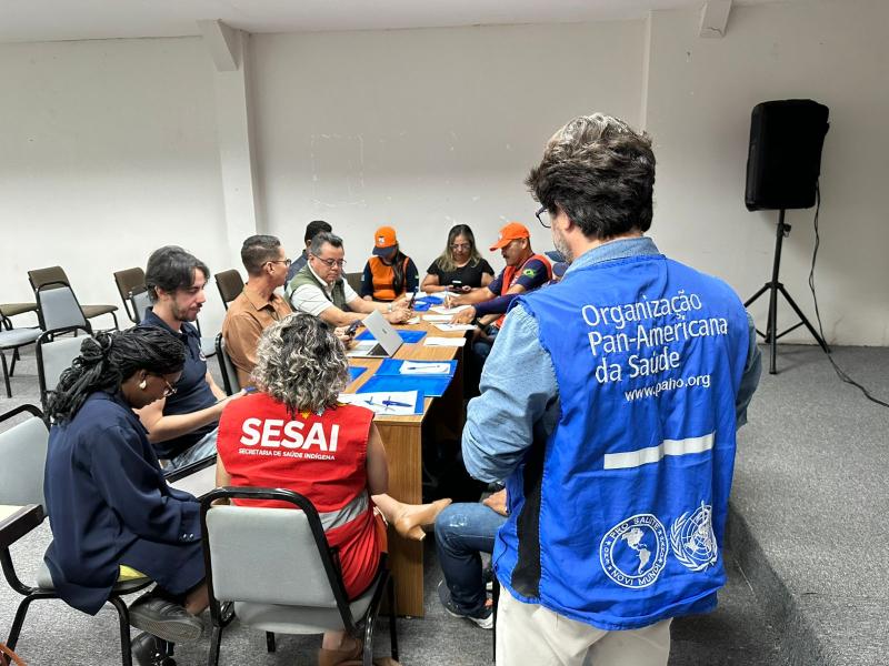 Tríplice Fronteira: Saúde estadual integra estratégias para migrantes, em Tabatinga Tríplice Fronteira: Saúde estadual integra estratégias para migrantes, em Tabatinga