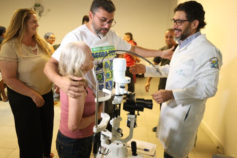 Governador Wilson Lima reforça importância do mutirão de catarata que já realizou mais de mil cirurgias no Amazonas Governador Wilson Lima reforça importância do mutirão de catarata que já realizou mais de mil cirurgias no Amazonas