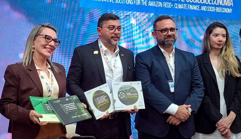 Governo do Amazonas lança portfólios, catálogo de pesquisas e inventário de ações sobre mudanças climáticas e biodiversidade