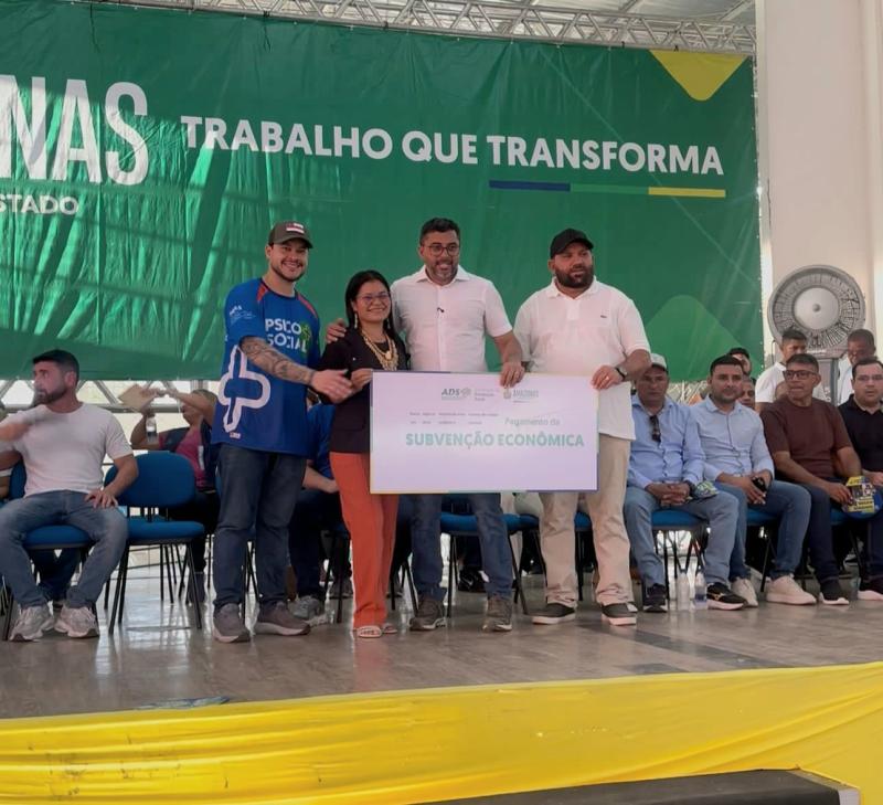 Wilson Lima paga subvenção econômica do Pirarucu a manejadores do pescado no estado