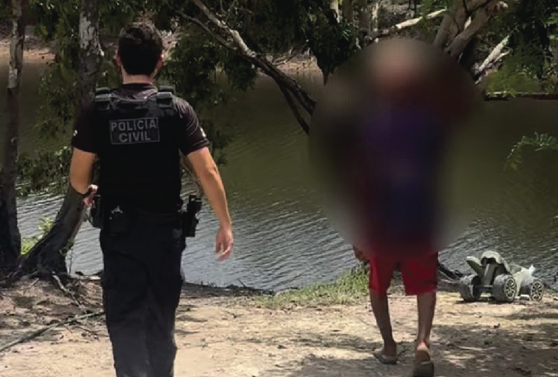 PC-AM prende avô por abusar sexualmente a neta de 6 anos, na zona rural de Maués