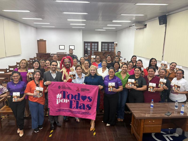 Atuação conjunta Judiciário e Rede de Proteção em Parintins impulsiona a busca do Selo Cidade Mulher