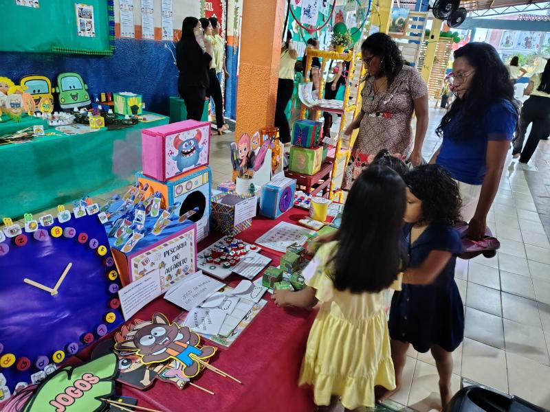 Com projeto ‘Na Educação Infantil se Aprende Brincando’, Centro Educacional Infantil Aurora fez apresentação da VII FEIRA MEAs