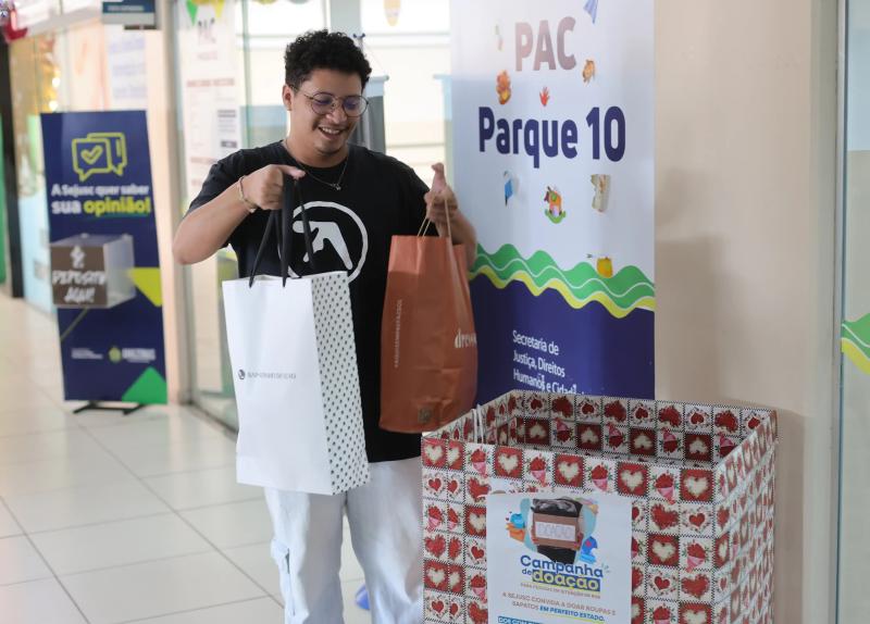 Campanha de doação de roupas para pessoas em situação de rua segue até segunda-feira