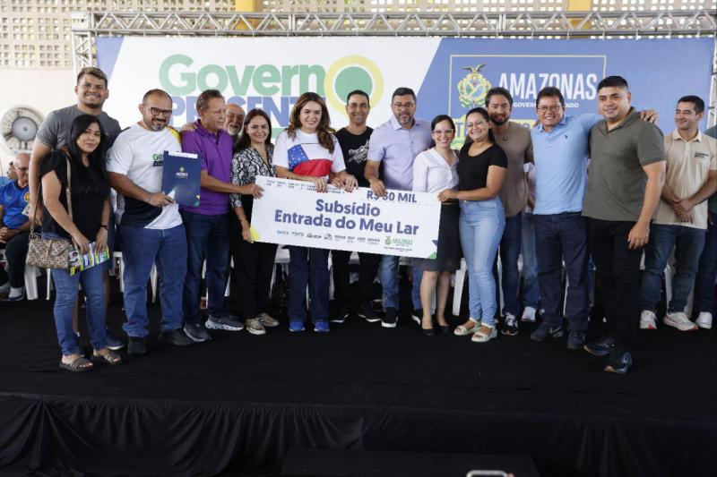 Governador Wilson Lima acompanha serviços da 28ª edição do Governo Presente, que ultrapassa 100 mil atendimentos em 2025