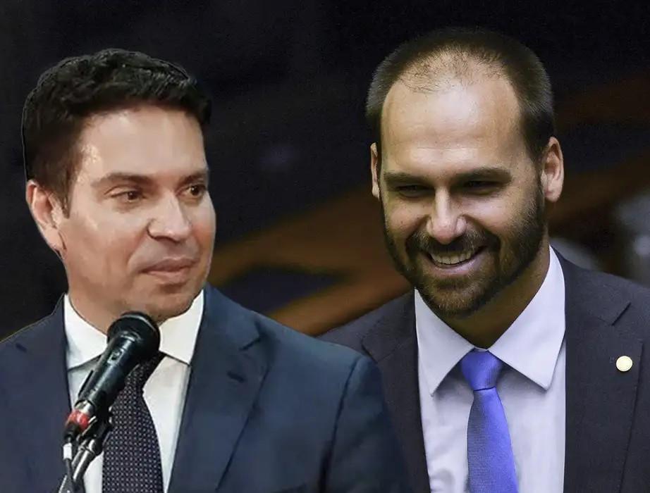 Câmara decide cassar mandatos de Eduardo Bolsonaro e Ramagem