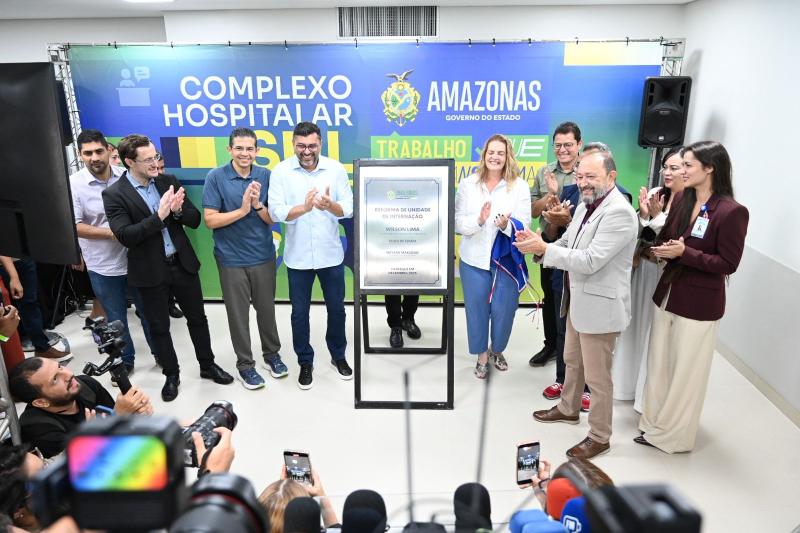 Wilson Lima inaugura segunda Unidade de Internação no Complexo Hospitalar Sul, com inovações no uso de tecnologia à beira-leito