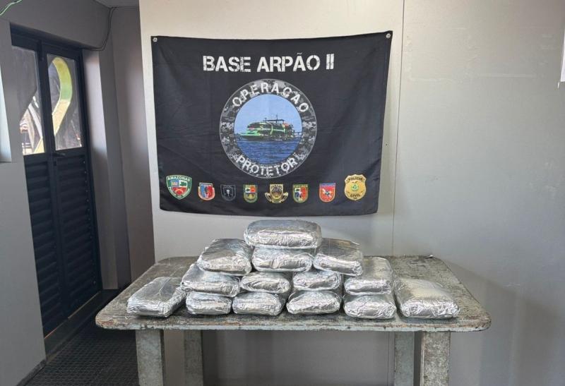 Em menos de 12h, nova carga de droga com destino a Manaus é apreendida
