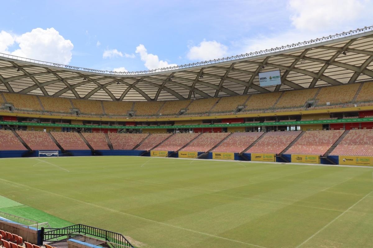 Arena da Amazônia está pronta para o Campeonato Amazonense 2026